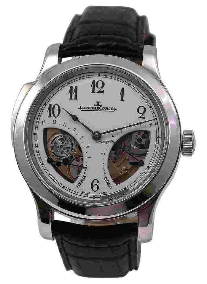 Jaeger-LeCoultre Master Minute Repeater
                           
                                 Grand Feu in Platinum - Limited to 50 Pieces on Strap with White Enamel Dial