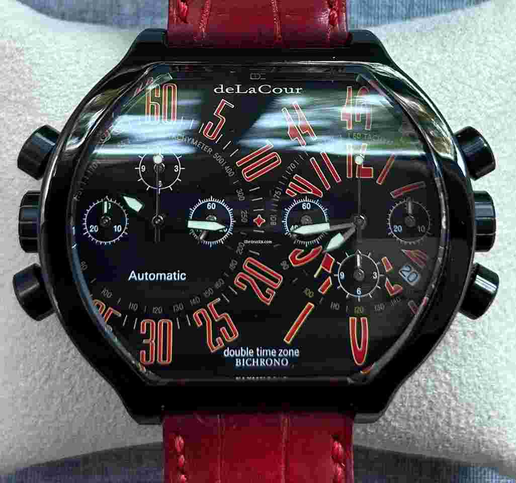 DeLaCour
                           
                                 Bichrono Automatic Black