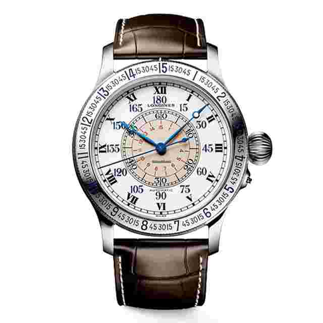 Longines Lindbergh Hour Angle
                           
                                 47.5mm L2.678.4.11.0