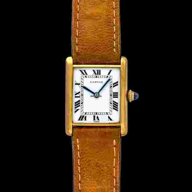 Cartier Tank Louis Cartier
                           
                                 1970s JLC Caliber Full Set