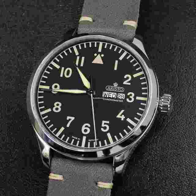 Aristo
                           
                                 Limited edition ETA2836 day-date chronometer automatic 4H2836VL POLISH