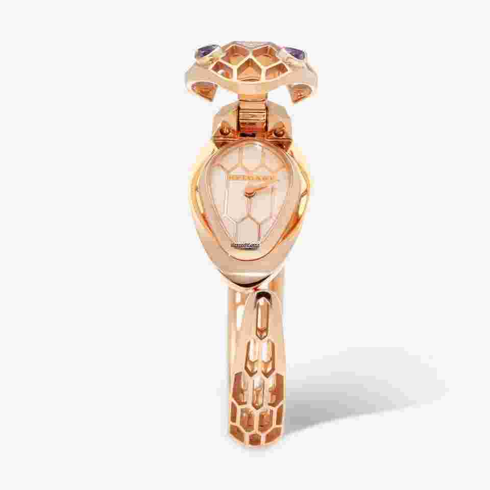 Bulgari Serpenti
                           
                                 Misteriosi Secret 18K Rose Gold Diamond Quartz Ladies Watch
