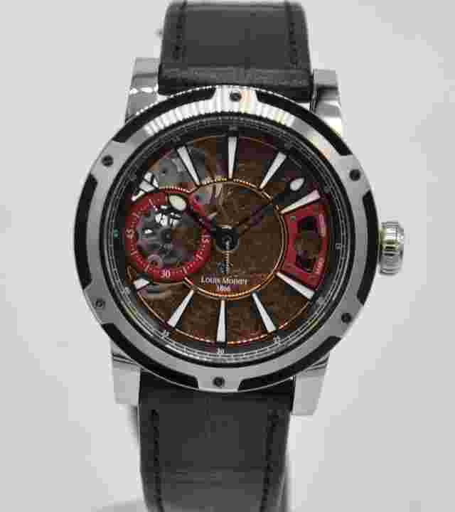 Louis Moinet
                           
                                 Mars Mission Brown Steel 43.2mm LIMITED LM-75.10.MA-C Leather Automatic