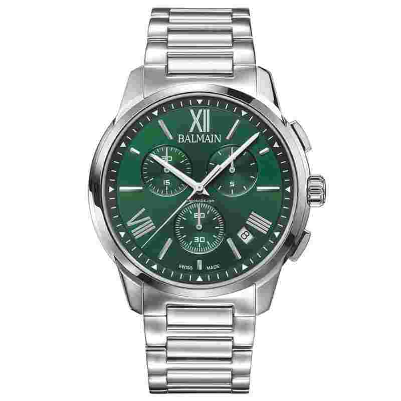 Balmain
Madrigal 42mm Chronograph Green Dial Men's Watch B74813372