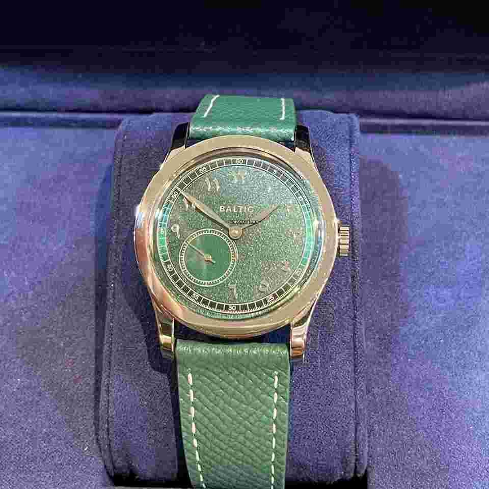 Baltic
                           
                                 Perpetual Micro-Rotor Green Arabic Dial Limited 300pcs MR01