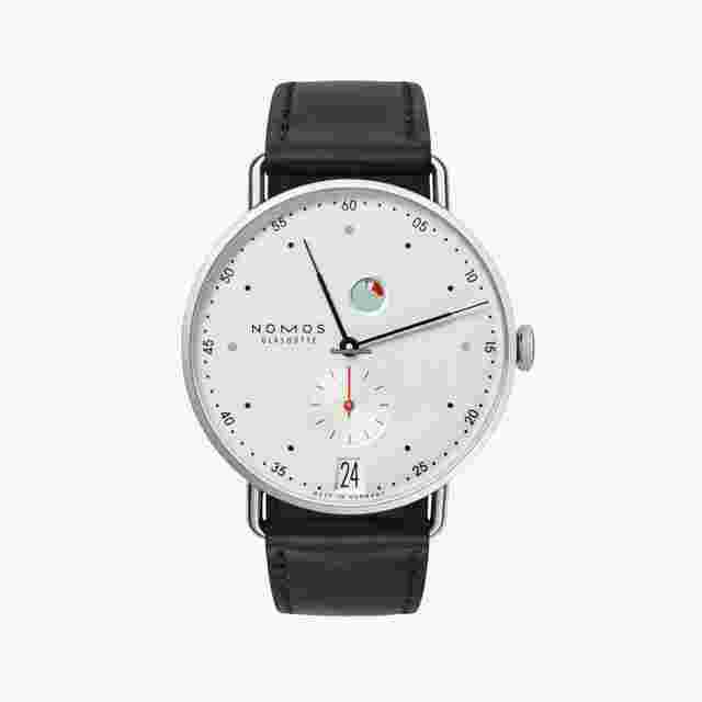 NOMOS Metro Datum Gangreserve
                           
                                 date power reserve 1101 MT1D4W2