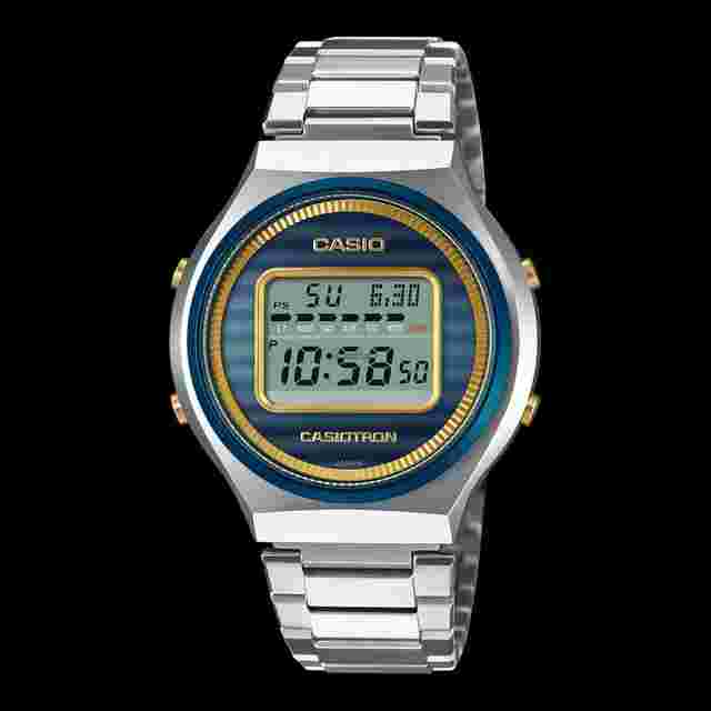 Casio
                           
                                 Casiotron Solar Radio Bluetooth Watch 50th Anniversary model TRN50SS-2A