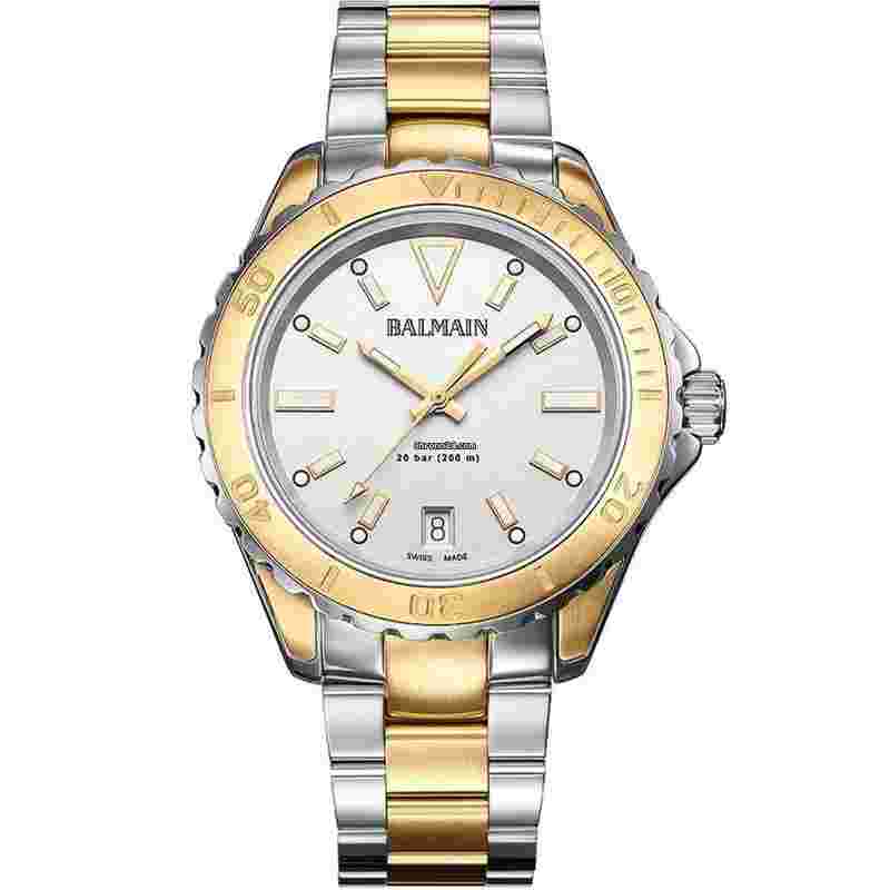 Balmain
                           
                                 Ophrys 38.5mm Two-Tone QTZ Stainless Steel Women's Watch B43323925
