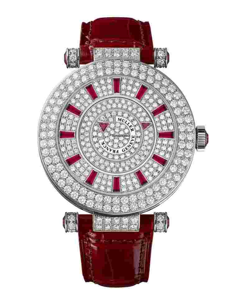 Franck Muller Double Mystery
Ruby 18kt White Gold Diamond DM 42 D 2R CD Master of Complications Skeleton