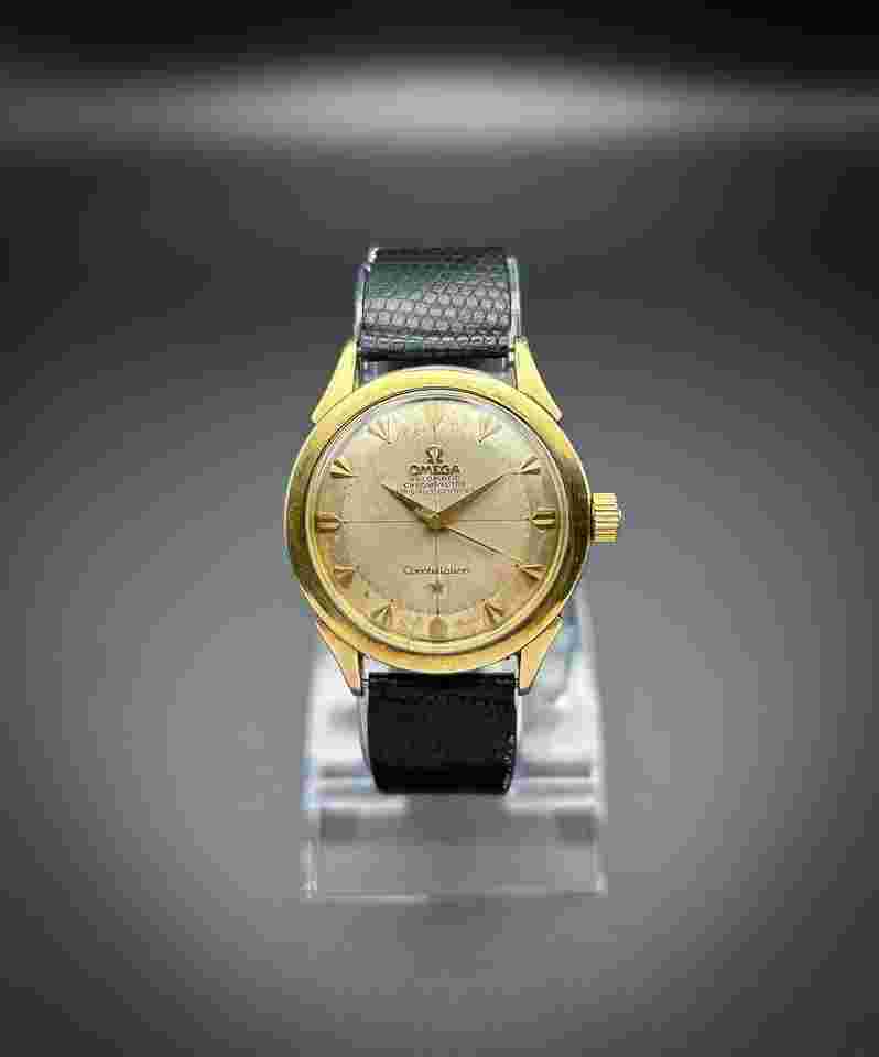 Omega Constellation
Pie Pan Crosshair Dial Bumper