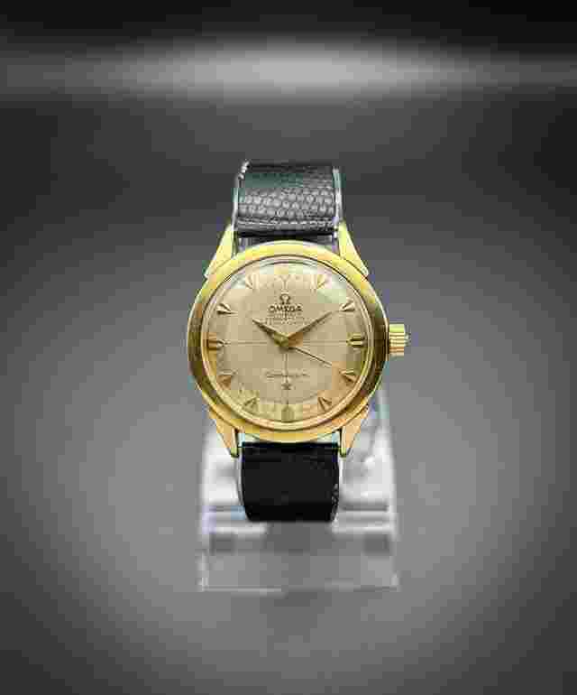 Omega Constellation
                           
                                 Pie Pan Crosshair Dial Bumper