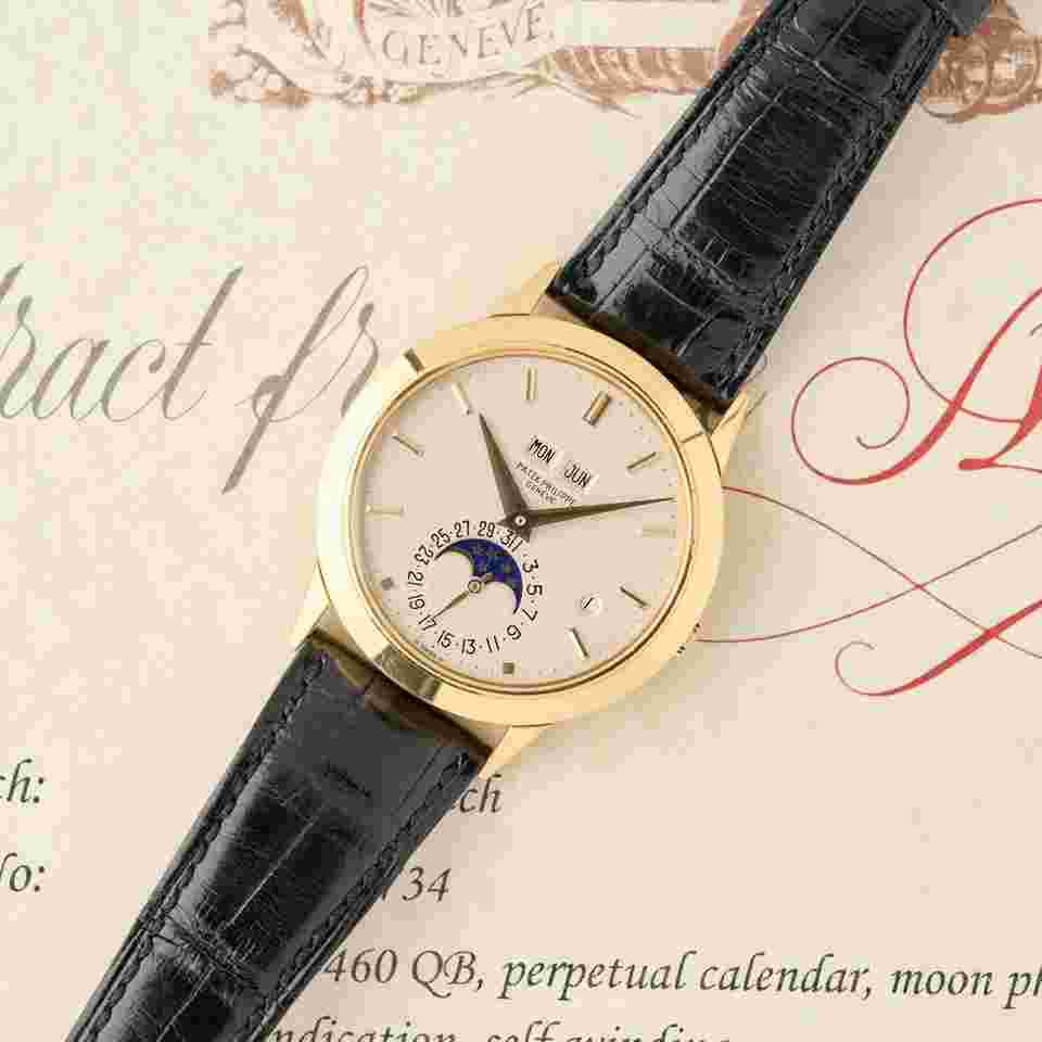 Patek Philippe Perpetual Calendar
3450J - "Padellone" - Mint Condition - Extract From The Archives