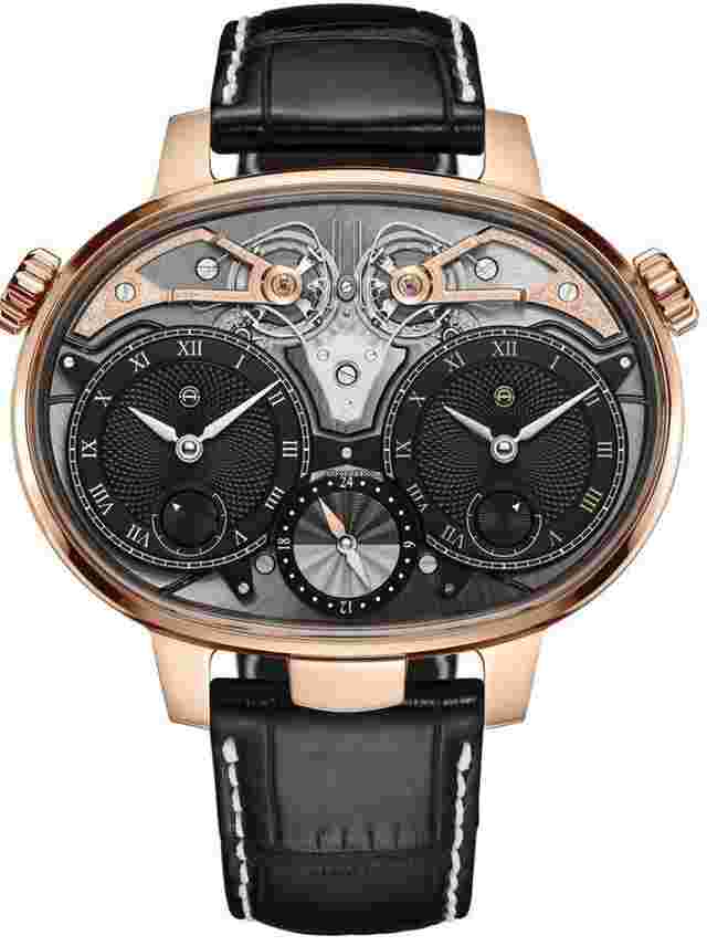 Armin Strom
                           
                                 Dual Time Resonance Rose Gold