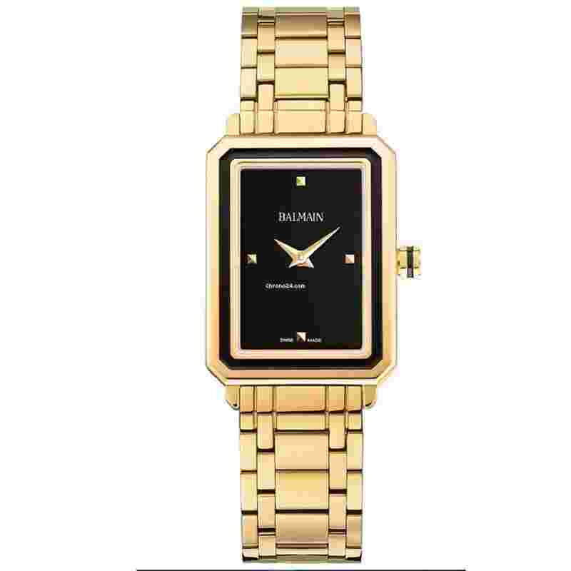 Balmain
Eirini 25MM Black Dial Yellow Gold SS Women's Watch B43923366