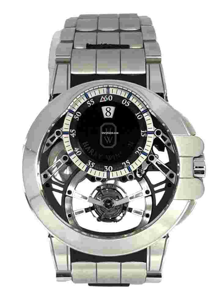 Harry Winston Ocean
Tourbillon Jumping Hour White Gold Men's Watch