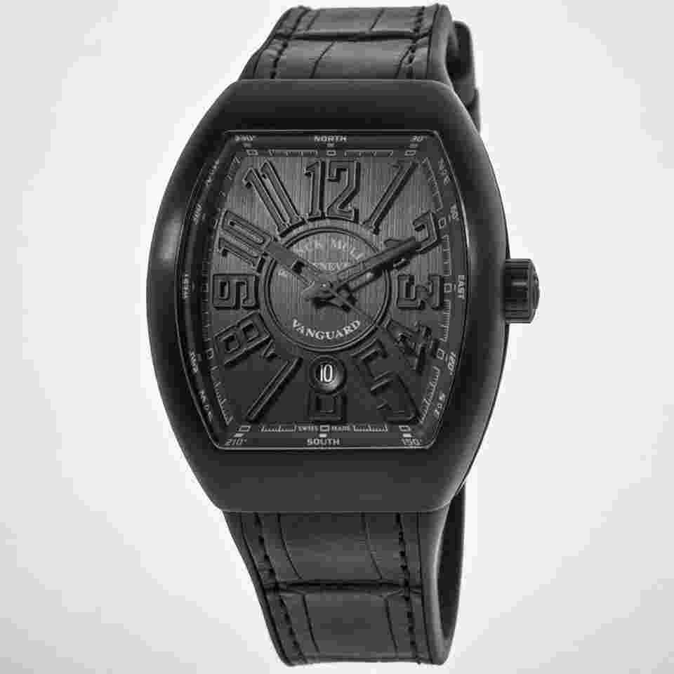 Franck Muller Vanguard Classical Blackout Titanium V 45 SC DT TT NR BR NR
