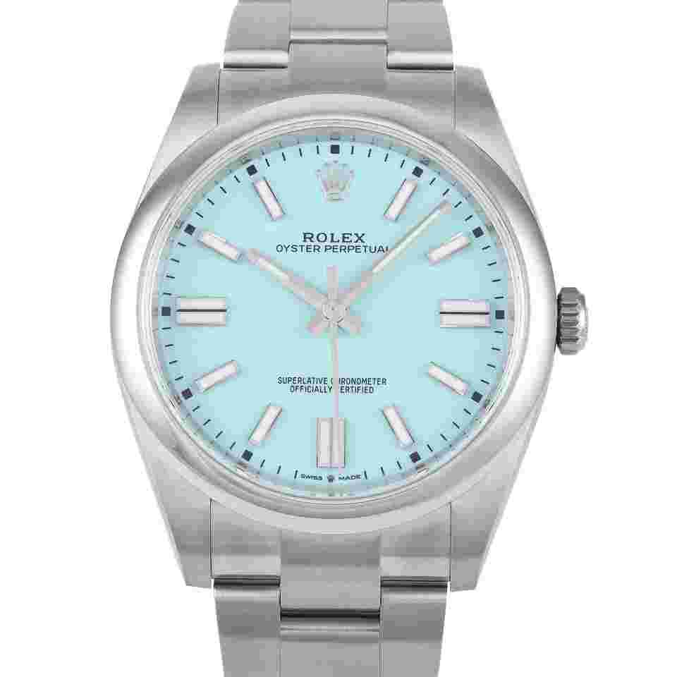 Rolex Oyster Perpetual 41
Turquoise Dial Khanjar Watch 124300-0006
