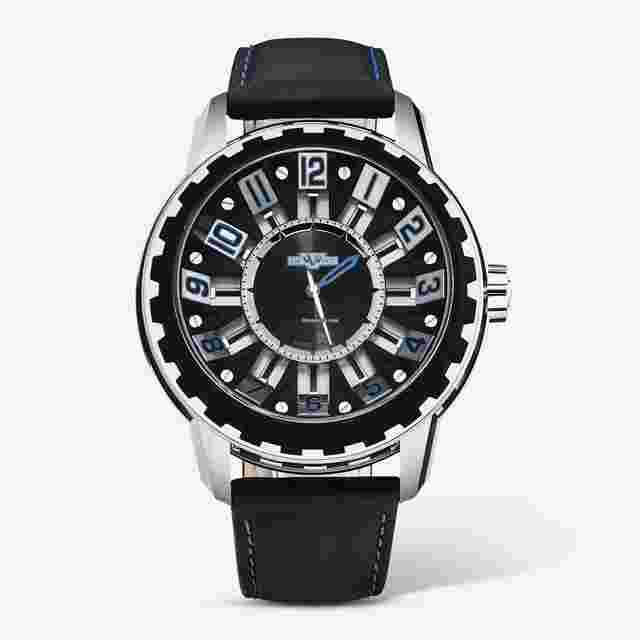 Dewitt Academia
                           
                                 Slide Black Titanium Automatic Men's Watch AC.SLD.001