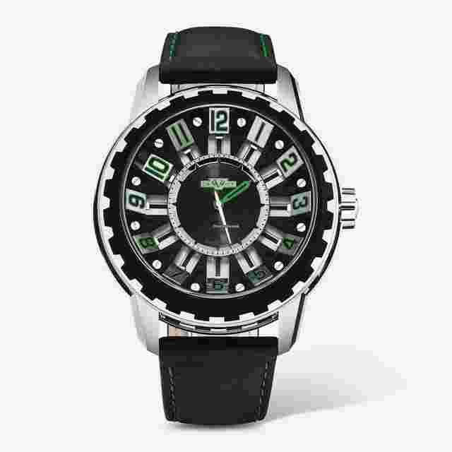 Dewitt Academia
                           
                                 Slide Black Titanium Automatic Men's Watch AC.SLD.002