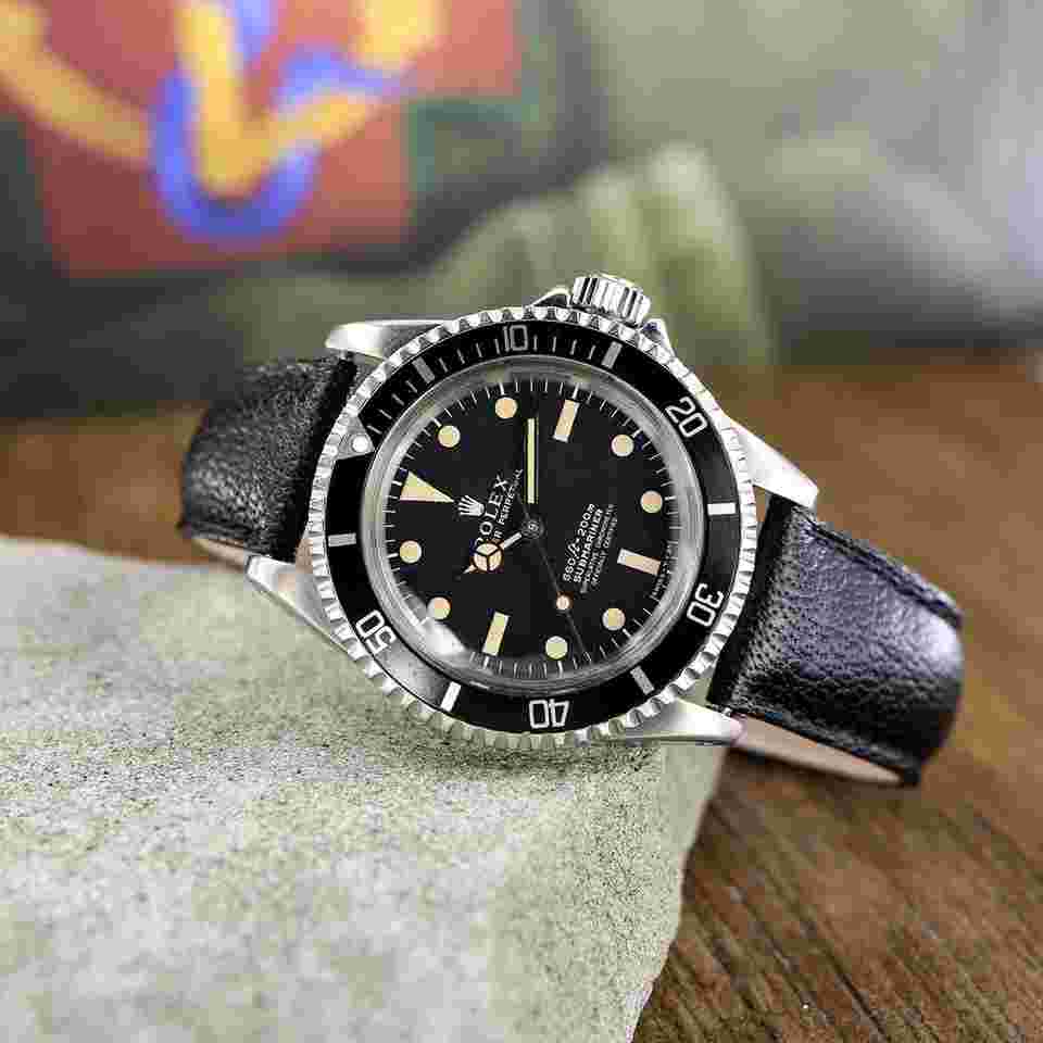 Rolex Submariner (No Date)
Vintage Submariner No Date Ref. 5512 4 Lines Dial from the year 1965