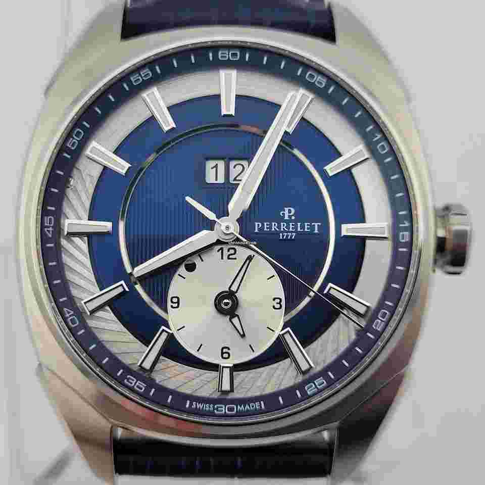 Perrelet
Lab Peripheral Dual Time Big Date Blue