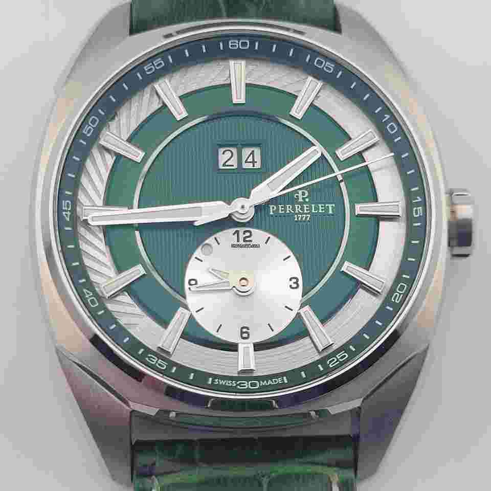 Perrelet
Lab Peripheral Dual Time Big Date Green