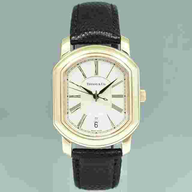 Tiffany
                           
                                 & Co. Yellow Gold Mark Coupe Roman Numeral Automatic Watch