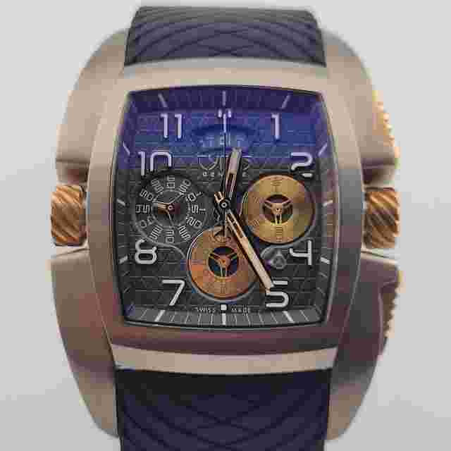 Cyrus
                           
                                 Kuros Chronograph Titanium Rose Gold Black Dial