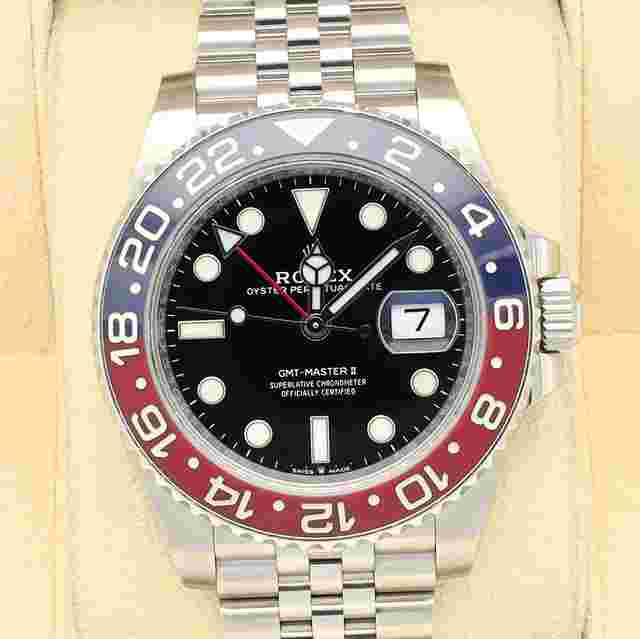Rolex GMT-Master II
                           
                                 126710BLRO / 2018 / Box & Papers / 24 Months Warranty / NL Delivered