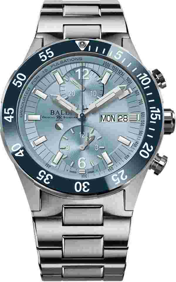 Ball Roadmaster
                           
                                 DC3030C-S3-IBE Roadmaster Rescue Chronograph Ice Blue Dial