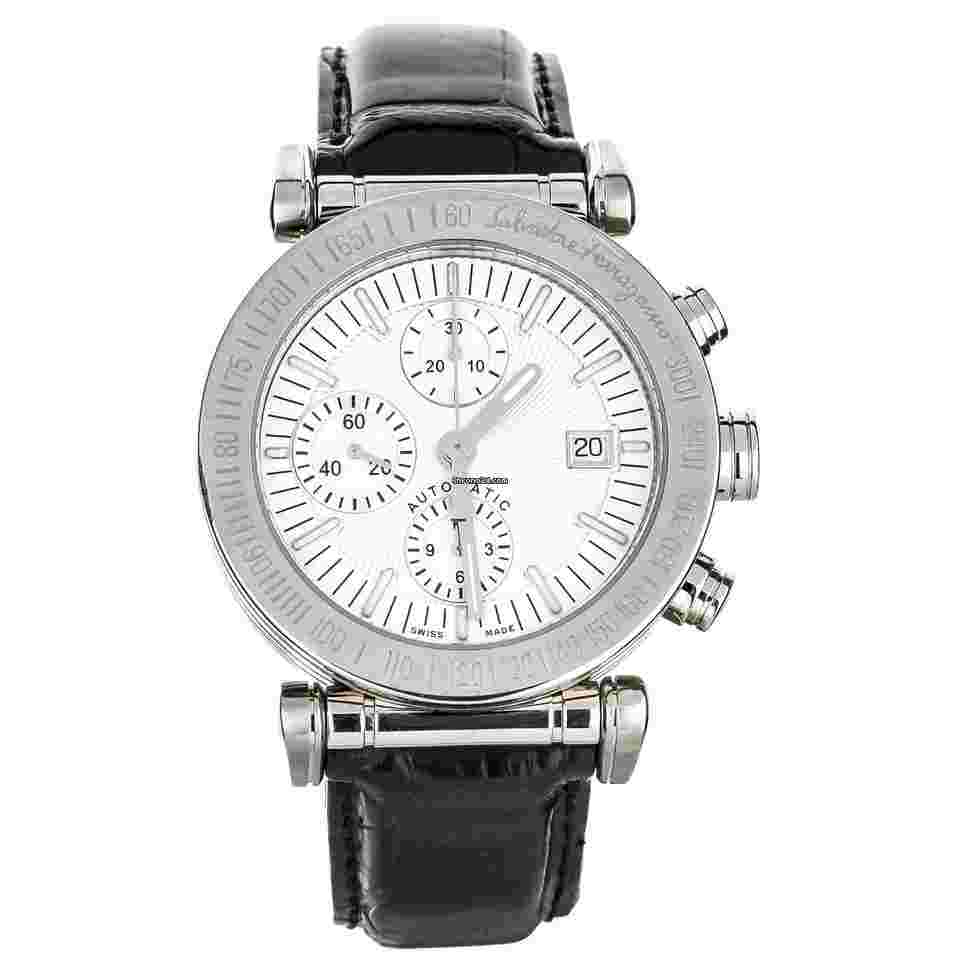 Salvatore Ferragamo
                           
                                 Stainless Steel Silver Dial 42mm F50LCA Full Set