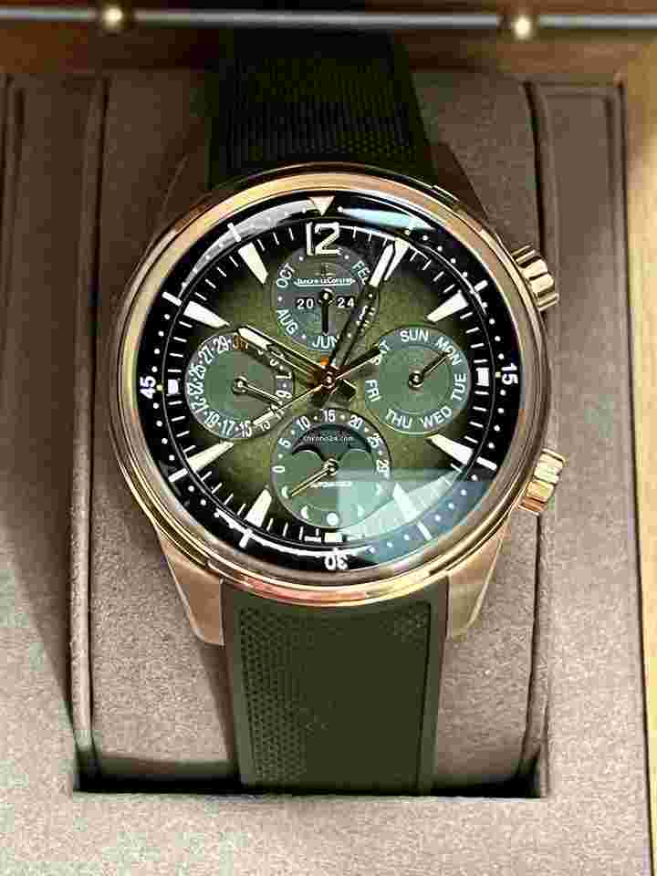 Jaeger-LeCoultre Polaris
                           
                                 Perpetual Calendar Boutique Exclusive New 2025 Green Dial Rose Gold Q908263J
