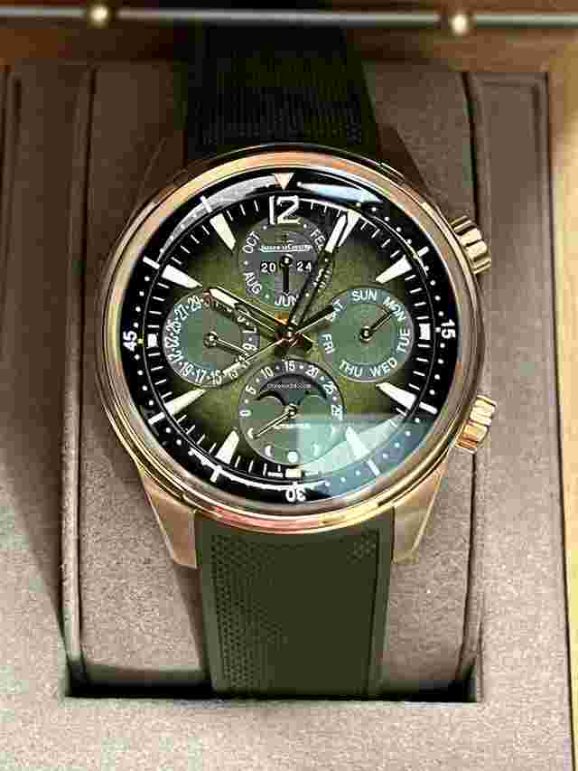 Jaeger-LeCoultre Polaris
                           
                                 Perpetual Calendar Boutique Exclusive New 2025 Green Dial Rose Gold Q908263J
