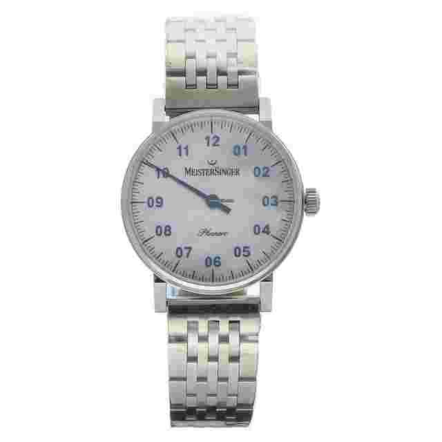 Meistersinger Phanero
                           
                                 01917 35 mm Steel MOP Arabic Dial Manual Wind Wrist Watch
