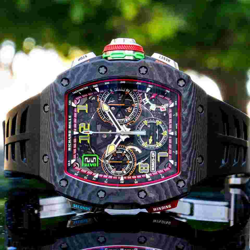 Richard Mille
2024 Unworn RM 65-01 Split-Seconds Chronograph Black NTPT