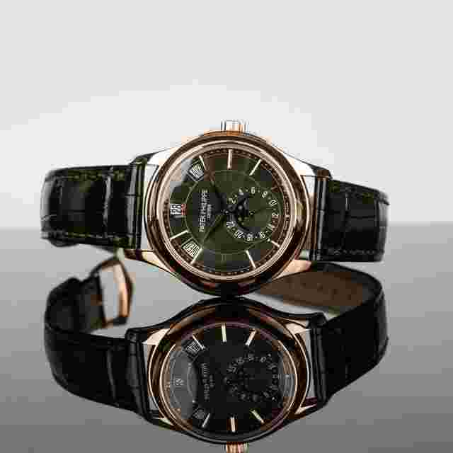 Patek Philippe Annual Calendar 2022 Annual Calendar 5205R-011 Green Dial