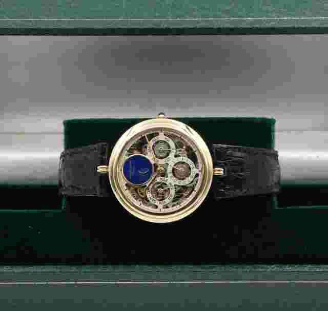 Gerald Genta Perpetual Calendar Moonphase Skeleton limited 6 G.2225 