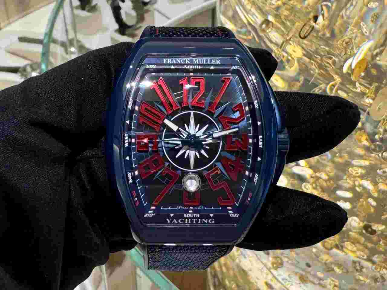 Franck Muller Vanguard
                           
                                 Yachting Automatic Navy Dial