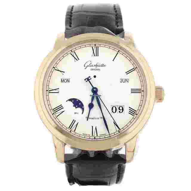 Glashütte Original Senator Perpetual Calendar
                           
                                 18K Rose Perpetual Calendar 100-02-22-05-05 NEW UNDATED WARRANTY