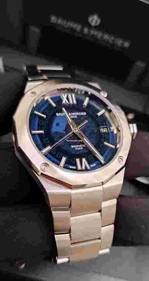 Baume & Mercier Riviera
Blue Baumatic