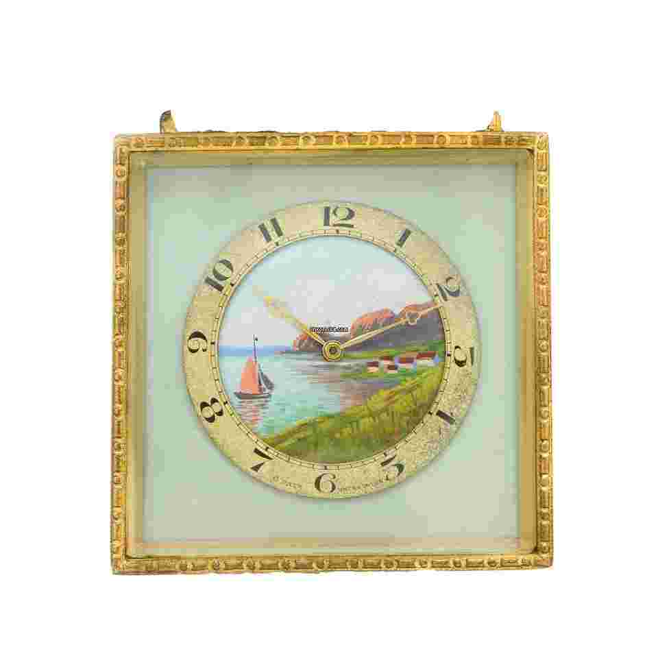 Gallet
8 Days Pendant Clock Didisheim & Goldschmidt Metal Dore - Inventory 5076