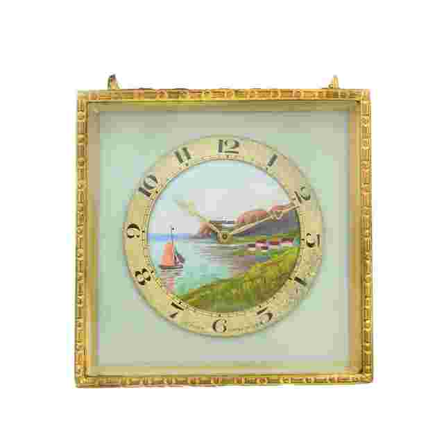Gallet
                           
                                 8 Days Pendant Clock Didisheim & Goldschmidt Metal Dore - Inventory 5076