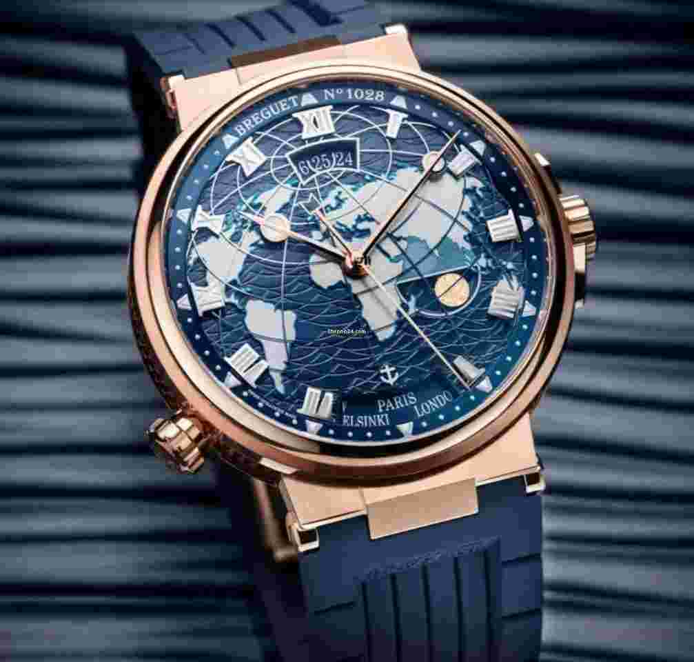 Breguet Marine
NEW 2024 Marine Hora Mundi Automatic 43.9 Mm