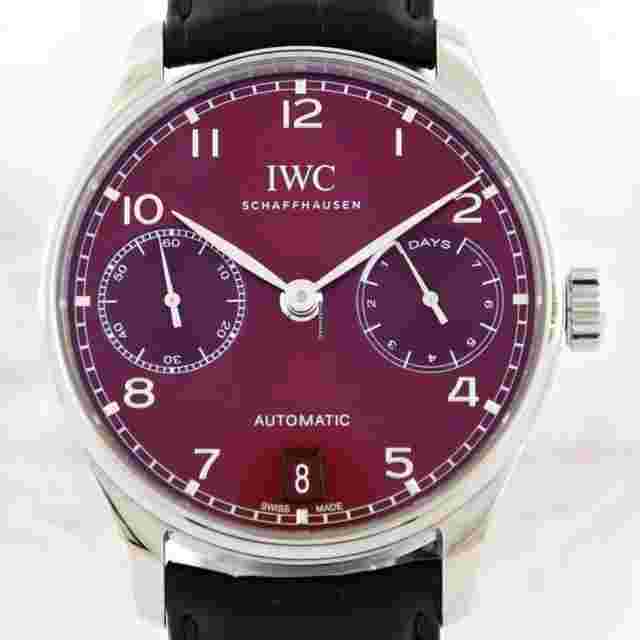 IWC Portuguese Automatic
                           
                                 Portugieser Automatic 7 Day Burgundy Dial