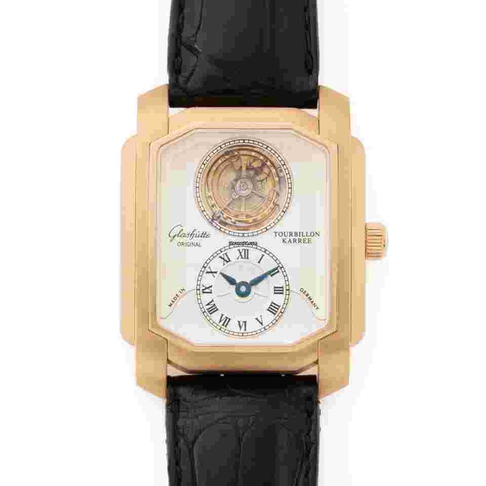 Glashütte Original Senator Karrée
Tourbillon Karrée 18K Rose Gold 43.01.01.01.06 - COM003555