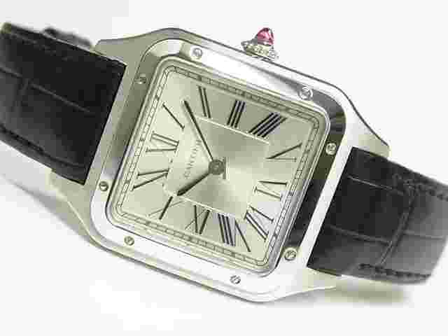 Cartier Santos Dumont
                           
                                 Large Model Santos Dumont Le Bresil Platinum