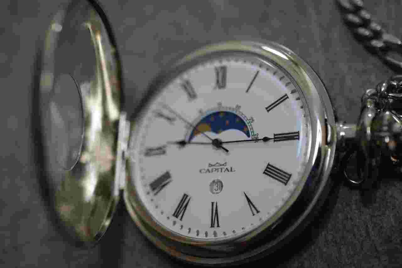 capital TX103 Orologio da taschino da 50 mm