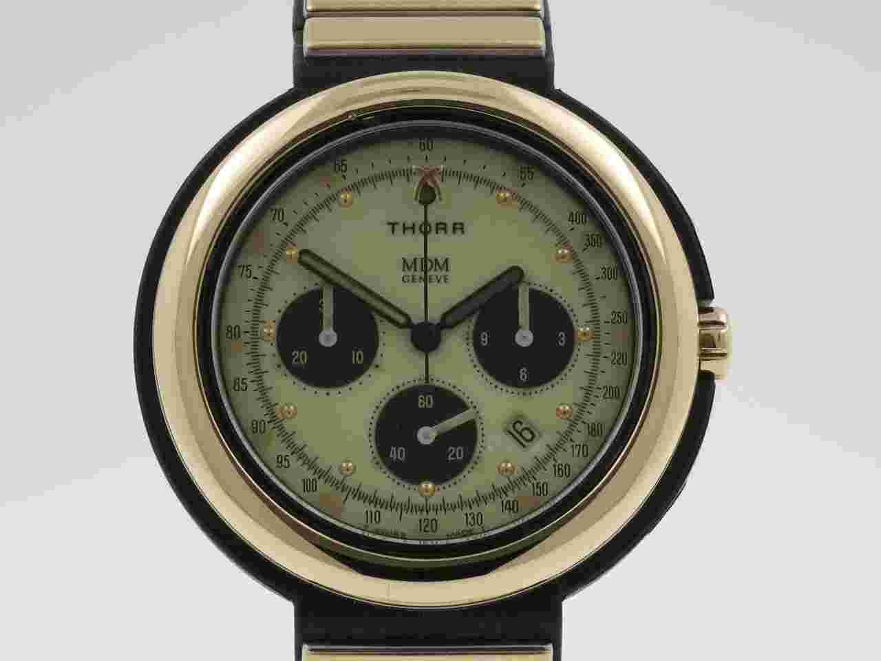 Thorr by MDM (Hublot) "Le Chronographe" 18K (750) gold/steel