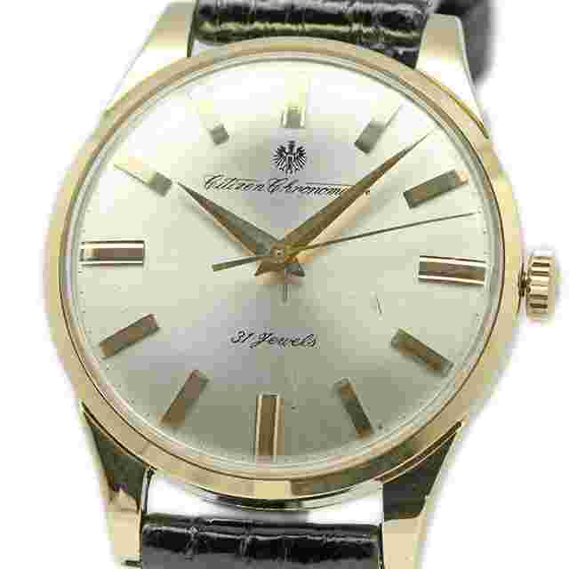 Citizen
                           
                                 CR15201 Manual winding 1963 Yellow gold Good