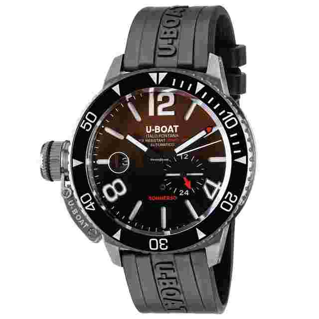 U-Boat Classico
                           
                                 Sommerso Ghiera Ceramica Bordeaux Automatic Watch 46 mm 9521